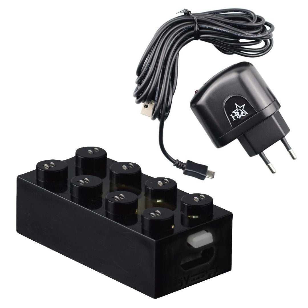 Permanent Power Brick 2x4 mit Netzteil - Open Brick Source