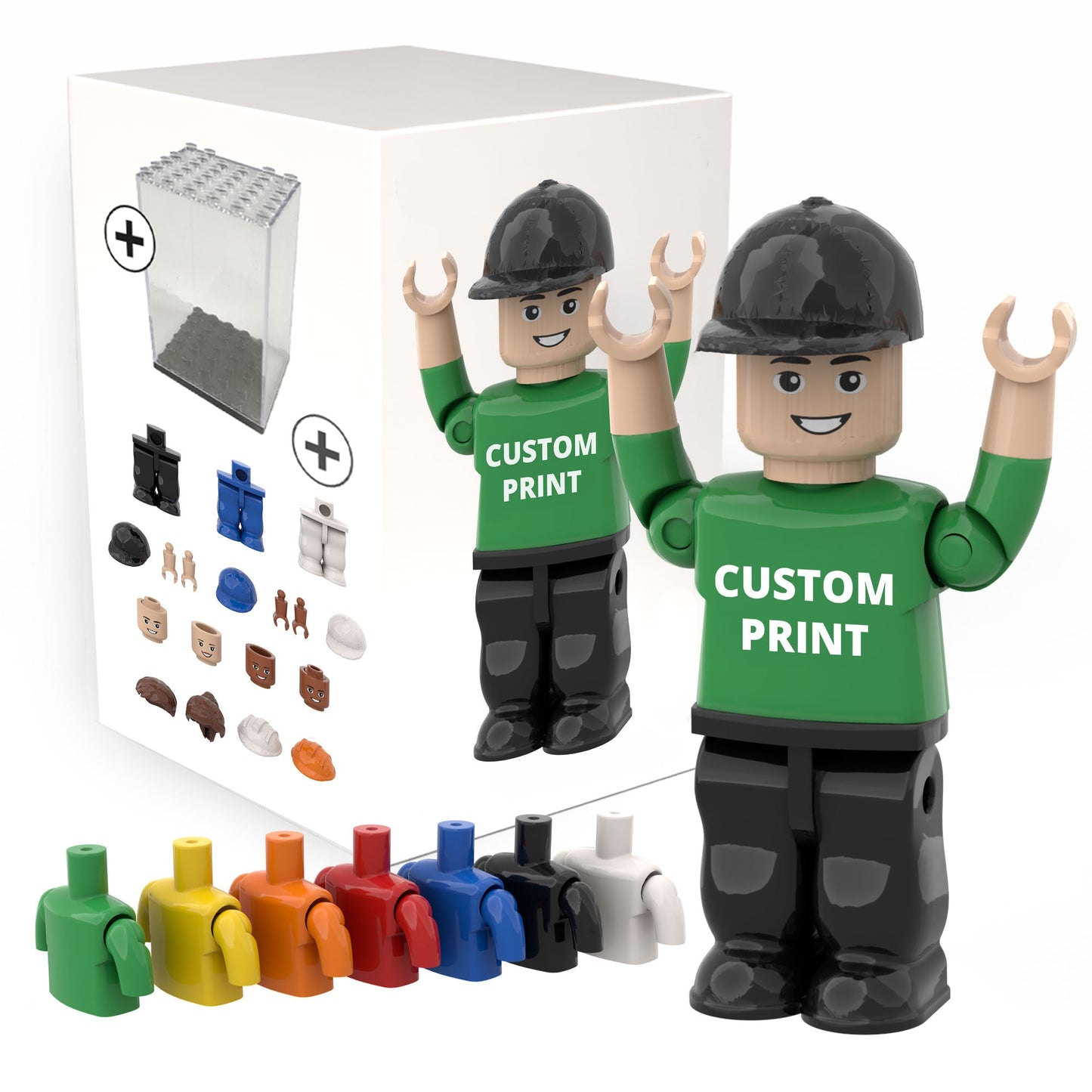 Personalisierte Brick Buddy Figur - Open Brick Source