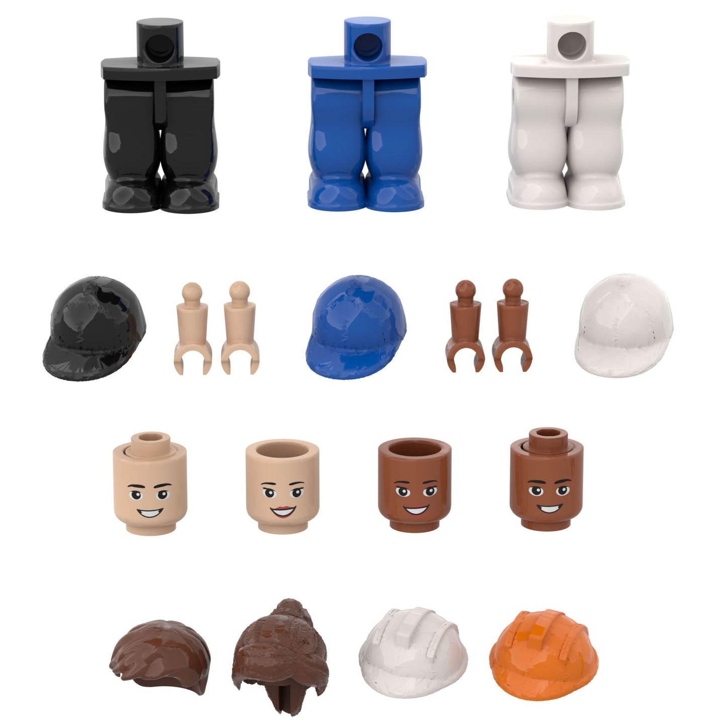 Personalisierte Brick Buddy Figur - Open Brick Source