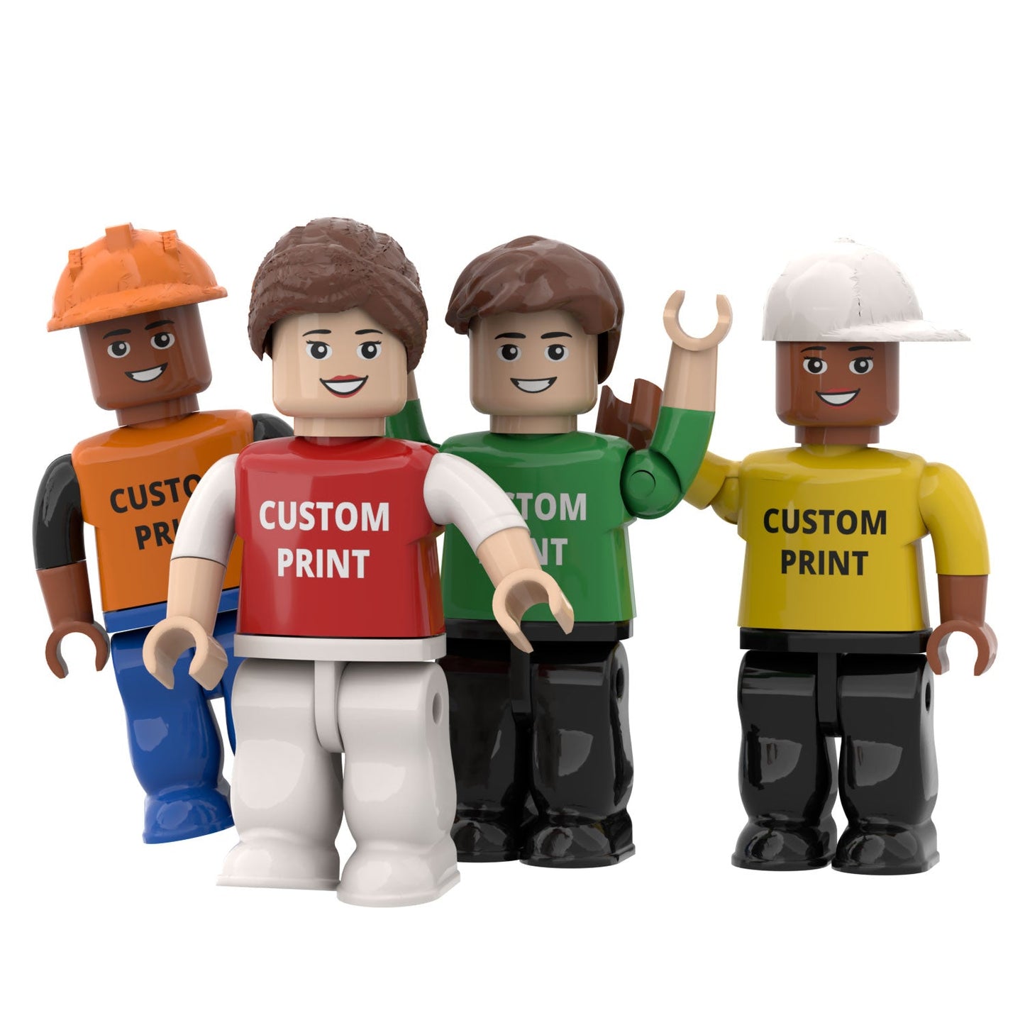 Personalisierte Brick Buddy Figur - Open Brick Source