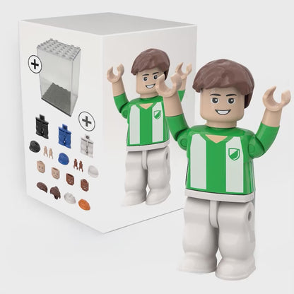 Personalisierte Brick Buddy Figur