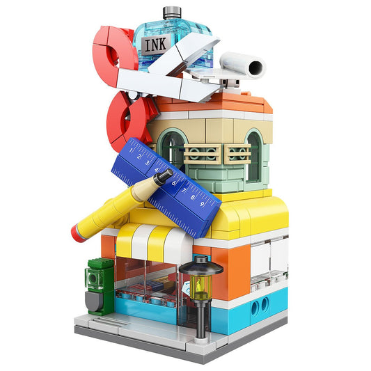 Schreibwaren Modular Building 222 Teile - Open Brick Source