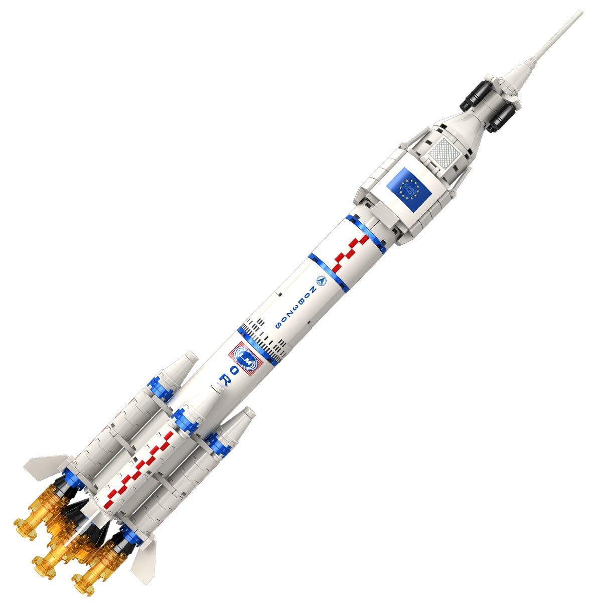 Space Rocket 303 Teile - Open Brick Source