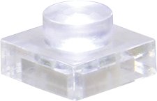 STAX 1x1 weiß transparent eckig 25pcs - Open Brick Source