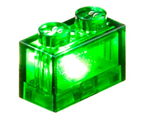 STAX® 2x1 transparent 25 Stk. [Farbe wählbar] - Open Brick Source