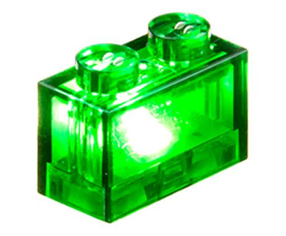 STAX® 2x1 transparent 25 Stk. [Farbe wählbar] - Open Brick Source