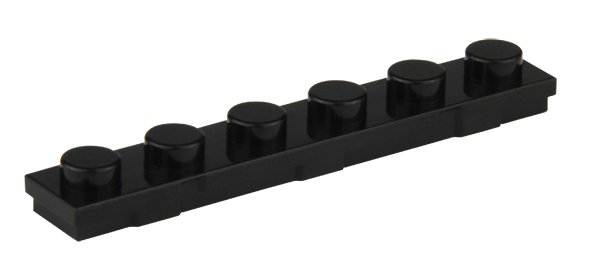 STAX Connector 1x6 flach [Farbe wählbar] 25pcs - Open Brick Source