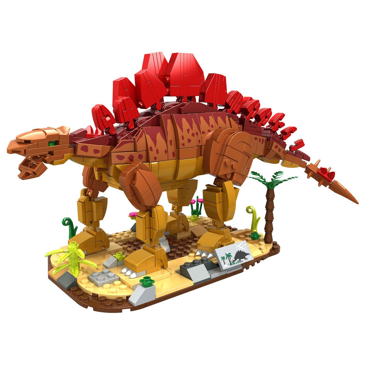 Stegosaurus 727 Teile - Open Brick Source