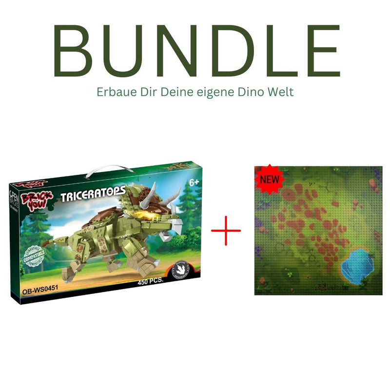 Tricerato Welt - Dino Welt (Bundle) - Open Brick Source