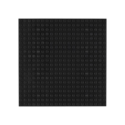 OpenBricks Bauplatte 20x20 schwarz/black, 4 Stück