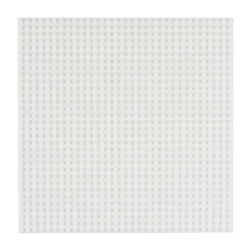 OPEN BRICKS® Bauplatte 32x32 weiß/white, Single / Duo Pack