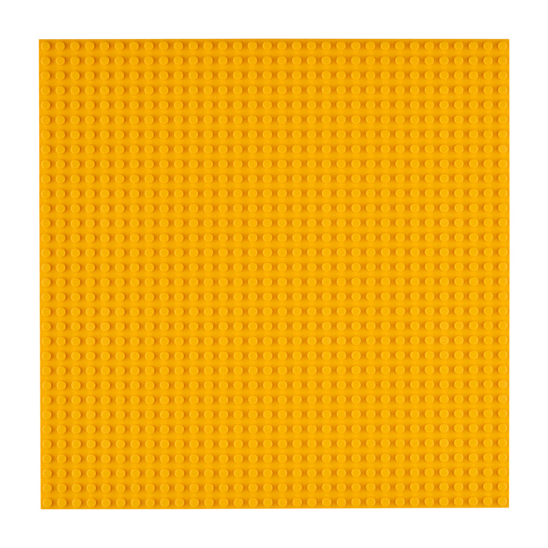 OPEN BRICKS® Bauplatte 32x32 gelb/yellow, Single / Duo Pack