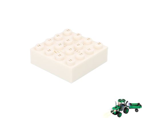 STAX ® Sound STAX 4x4 weiß / schwarz Traktor - LEGO®-kompatibel