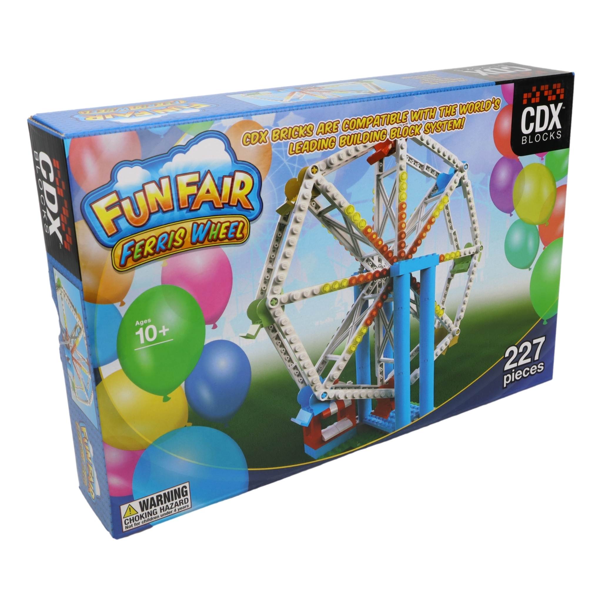  CDX Blocks: Flyer - 539 Pieces, Building Brick Set, Gravity  Powered Roller Coaster Model, Promotes STEM Learning : Toys & Games